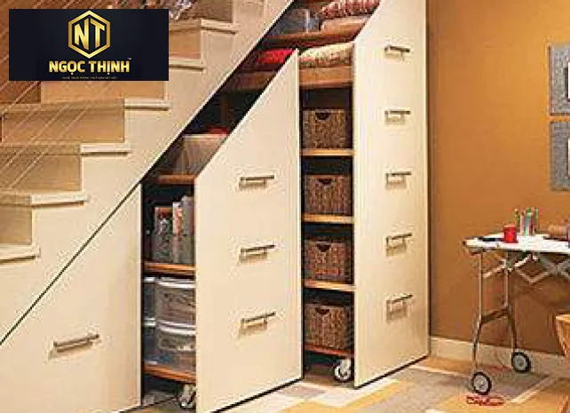 Xưởng Nội Thất Ngọc Thịnh Long Thành - Biên Hòa - TOP #67 Mẫu tủ gầm cầu thang Đẹp – Sang – Xu hướng mới 2023